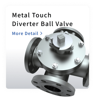 Metal Touch Diverter Ball Valve