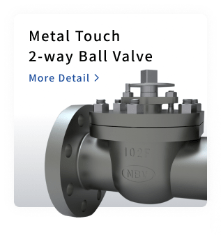 Metal Touch 2-way Ball Valve